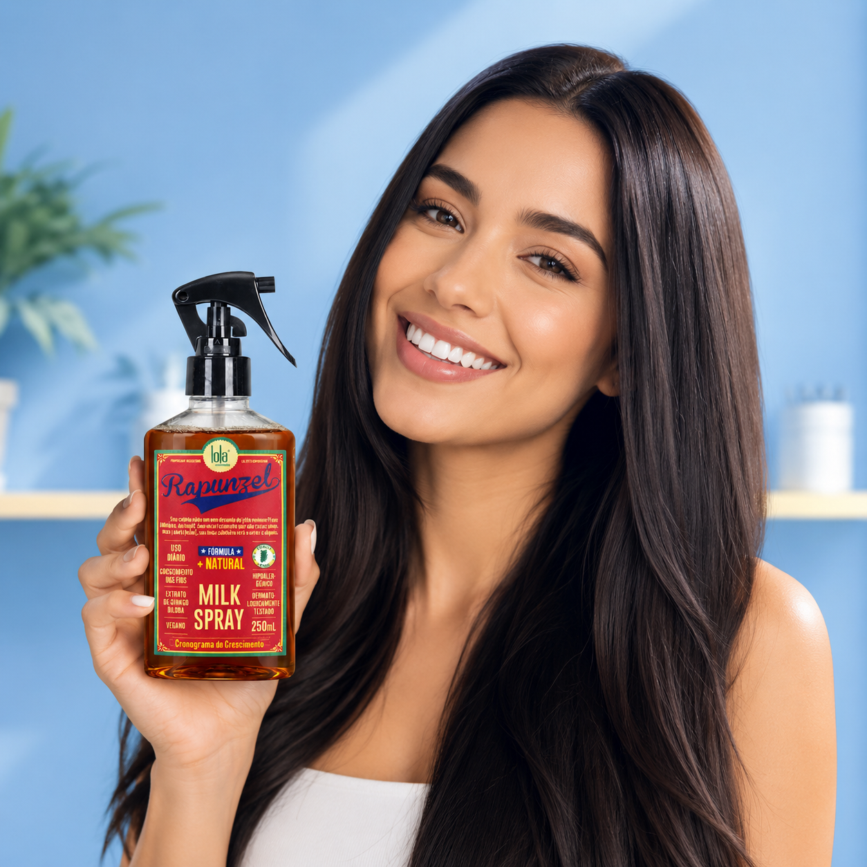 Milk Spray Tonico de Rapunzel: Fortalece y estimula el crecimiento capilar