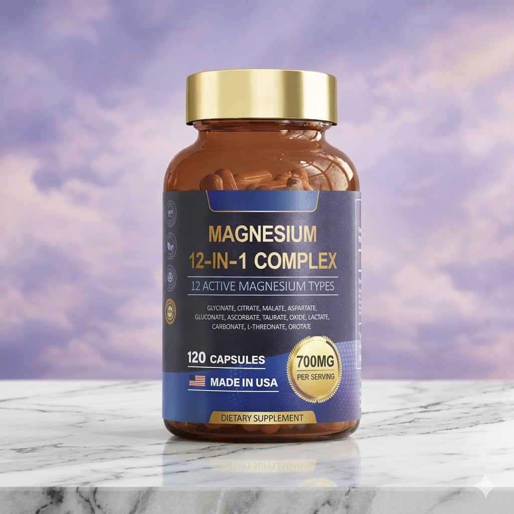 Magnesio Vital 12X: Desinflama, descansa y recupera vitalidad