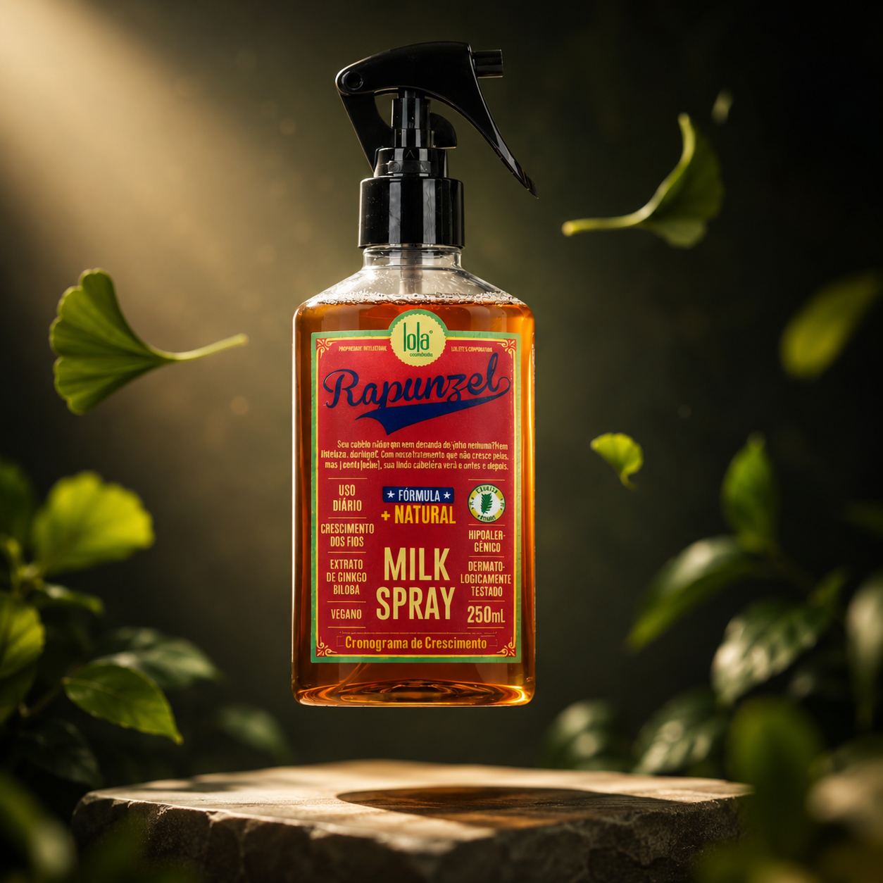 Milk Spray Tonico de Rapunzel: Fortalece y estimula el crecimiento capilar