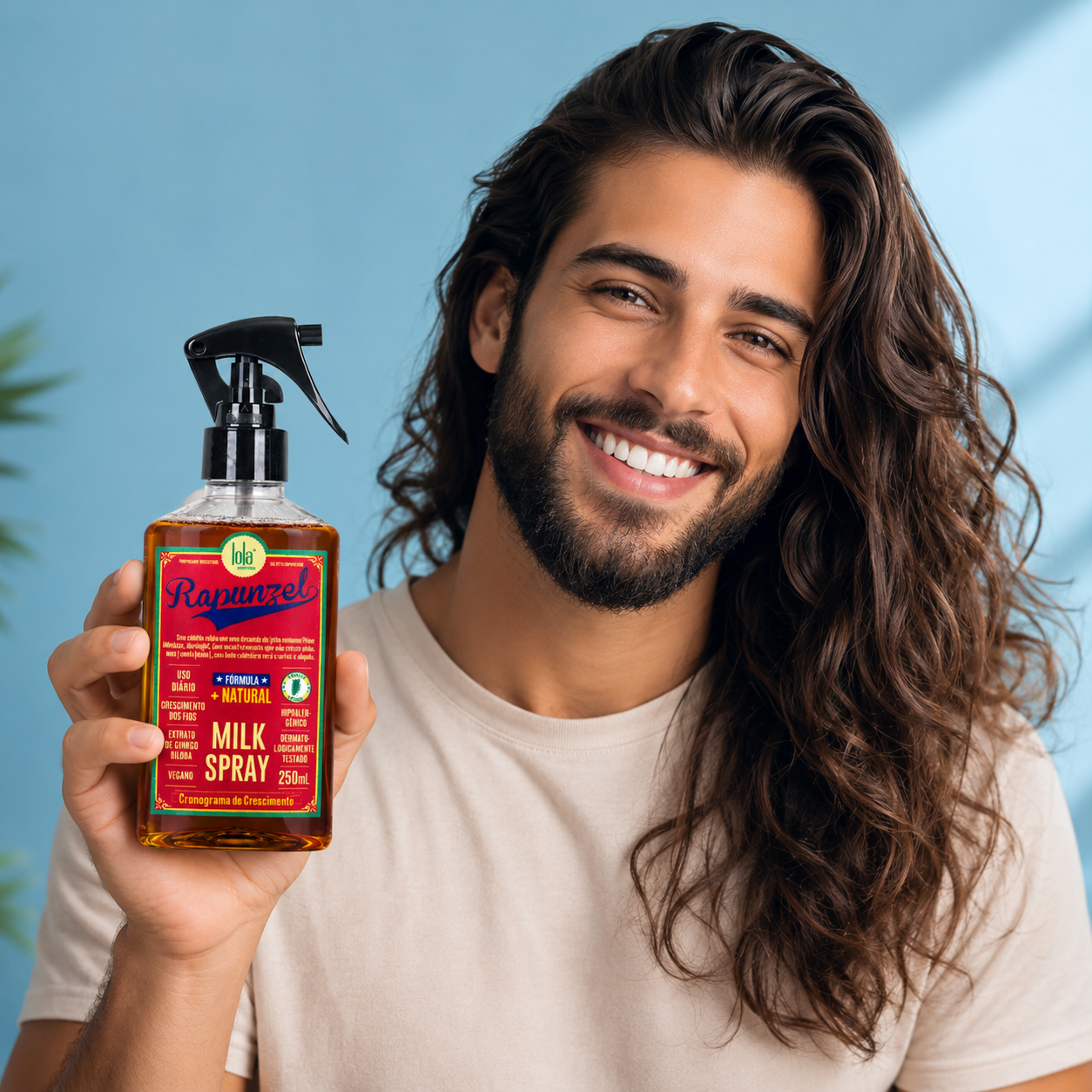 Milk Spray Tonico de Rapunzel: Fortalece y estimula el crecimiento capilar