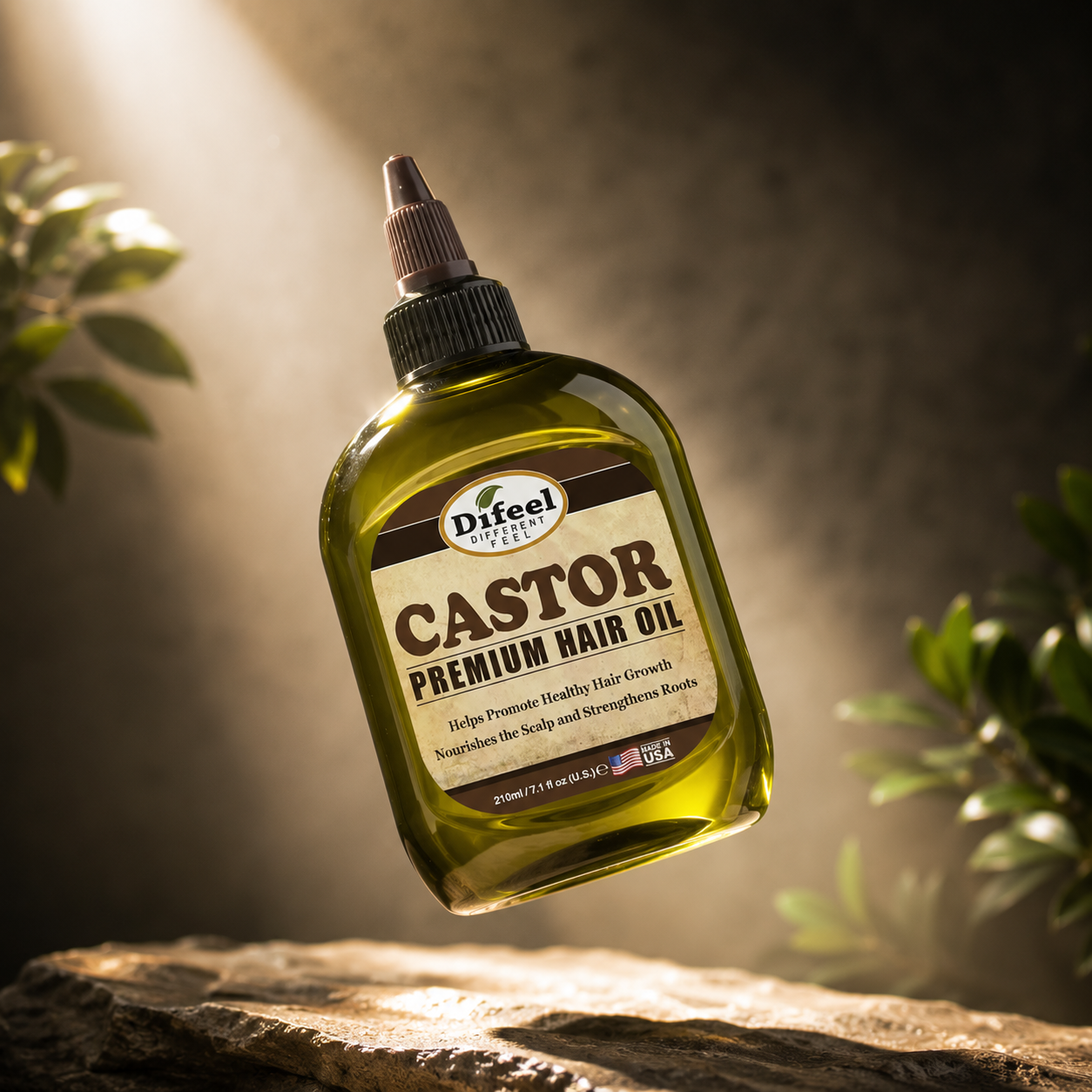 Aceite De Castor Secreto Asiatico: Fortalece y estimula el crecimiento capilar